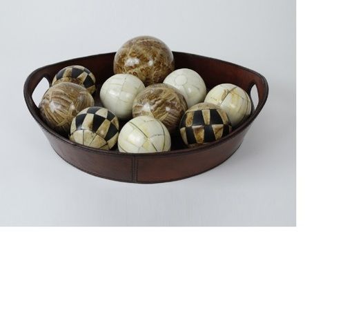 Multi Color Bone Ball For Home Decor