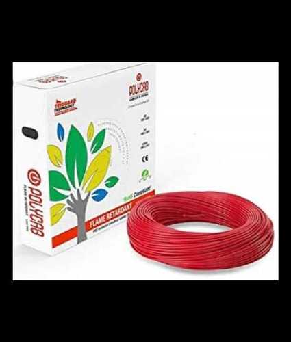 लाल सुरक्षित और सुरक्षित पॉलीकैब केबल्स