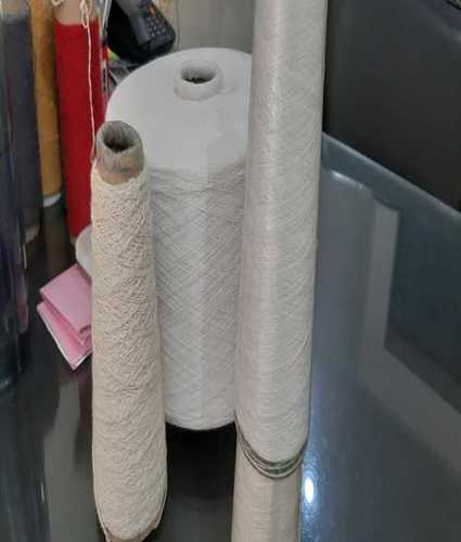 White Compact Cotton Yarn