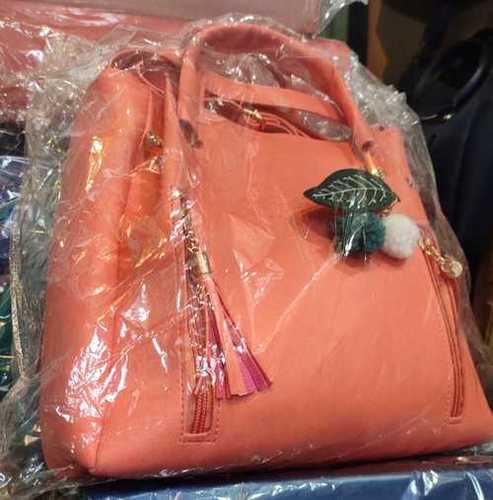 Stylish Ladies Handbag - Machine Made, Multi-Color, Zipper Closure | Trendy Look, Strong Stitching, Highly Durable, Optimum Finish, Available in Various Designs