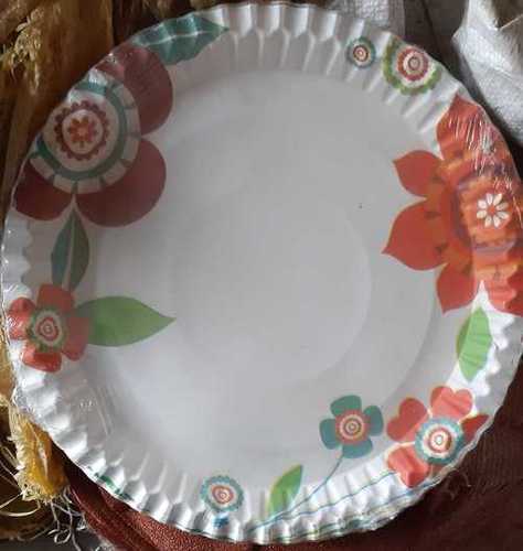 Disposable Printed Paper Plate Application: Serving Food