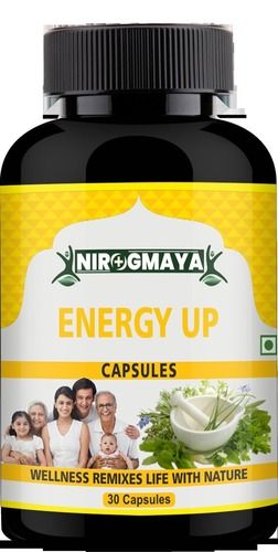 Energy Up 30 Capsules Ingredients: Extracts Of Wheatgrass