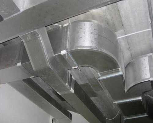 Steel Industrial Use Air Conditioning Hvac Ducts