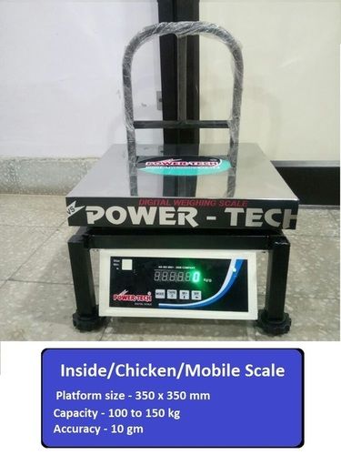 Inside Mobile Chicken Scale