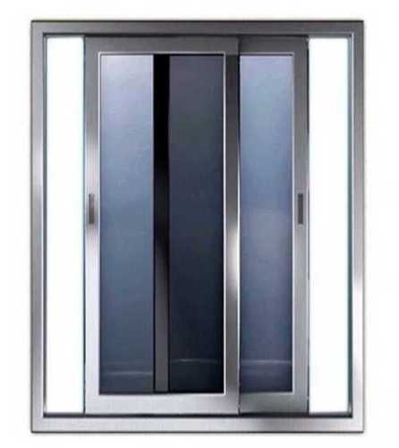 White Polished Aluminum Sliding Doors, How Much Is Aluminum Sliding Door