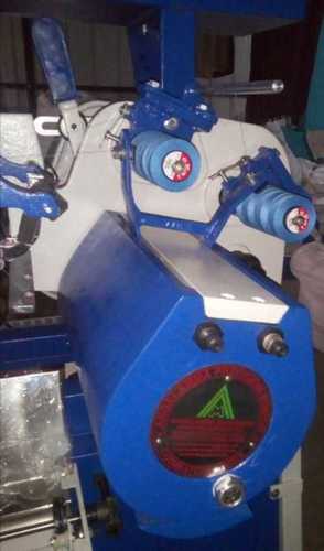 Blue And White 10 Spindle Ball Winding Machine 