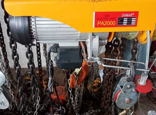 Electric Wire Rope Hoist - Premium Grade, Optimum Quality , Durable and Dimensionally Accurate for Trouble-Free Weight Lifting