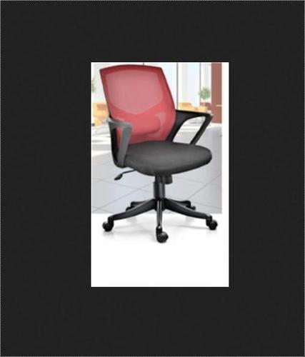 Blak Medium Back Mesh Chair