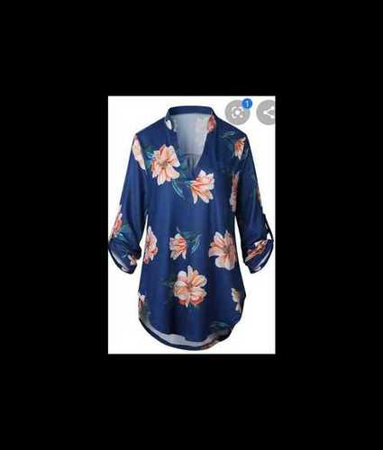 Multi Color Attractive Pattern Ladies Top