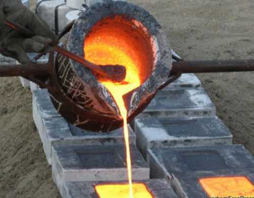 Yellow High Standard Industrial Metal Casting