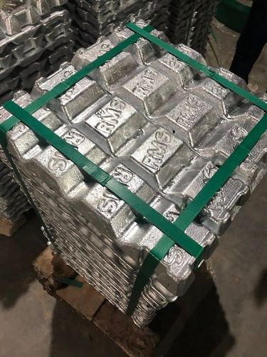 Zinc Alloy Ingots - New Quality Industrial Material for Automobile, Die Casting, and Lock Manufacturing | Long-Lasting Durability, Designed for Optimal Performance