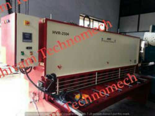 Semi Automatic Hydraulic Plate Shearing Machine