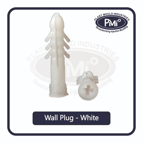 White And Grey 38Mm Wall Plugs