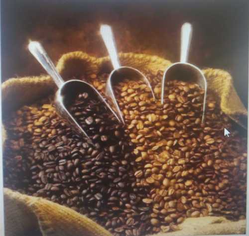 Brown Color Coffee Beans