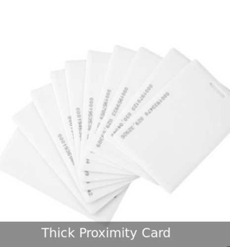 Double Sided Thick Proximity Card Application: Access Control