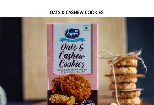 Gluten Free Oats And Cashew Cookies