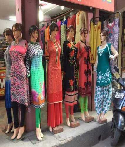 Multi Color Skin Friendly Ladies Designer Kurti