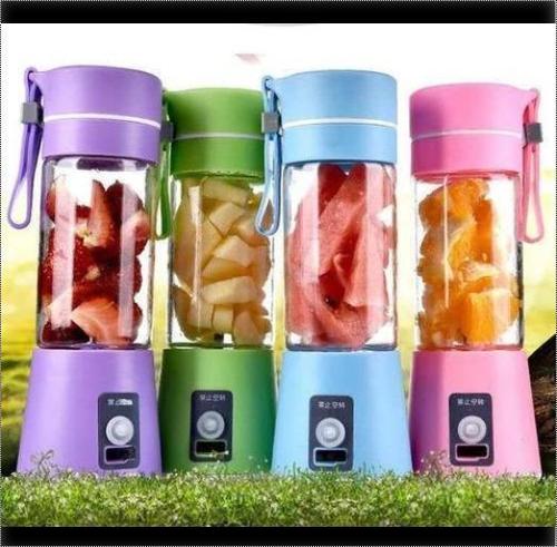 Multicolor Battery Operated Hand Usb Juicer