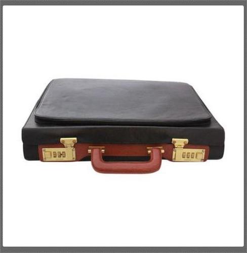 Black Color Leather Briefcase