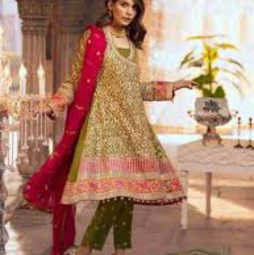 Ladies Designer Shiny Suit