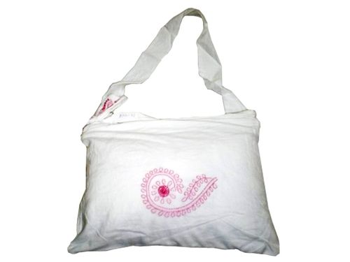Lucknowi Chikankari Embroidered Handmade Bags