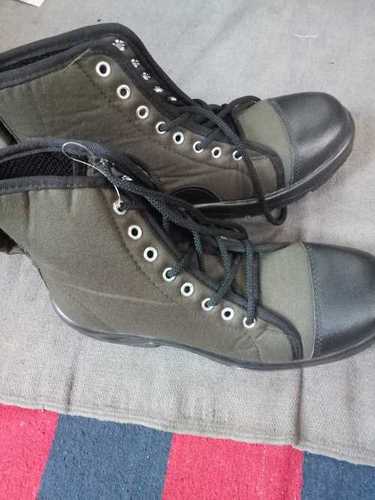 Pu Olive Green Hunter Shoes