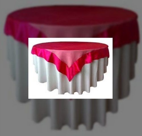 Plain Pink Color Table Cover