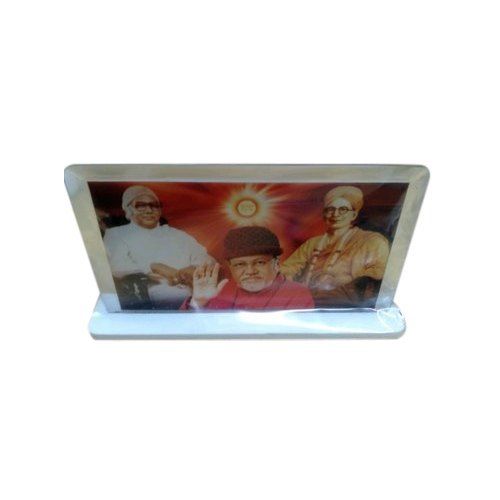 Transparent Rectangular Acrylic Photo Stand