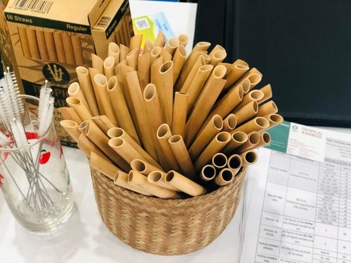 100% Natural Biodegradable Bamboo Straws