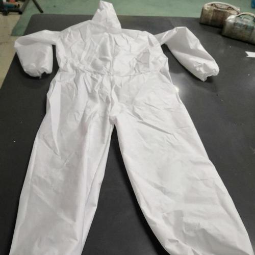 White Disposable Doctor Coverall