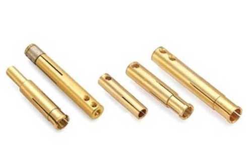 Golden Fine Finish Brass Electrical Pin