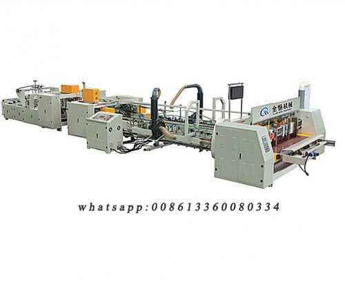 Light Green High Speed Automatic Corrugated Box Stitching Machine