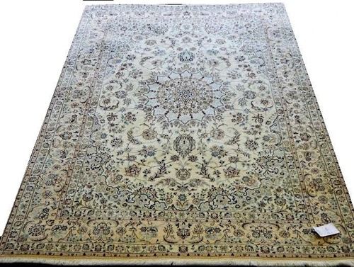 Nain Persian Silk Carpets For Living Room Bedroom