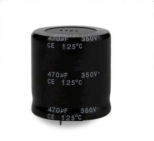 Black 125A   Snap In Type Capacitor