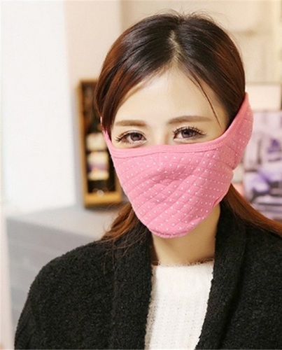 Pink Non Woven Disposable Surgical Face Mask