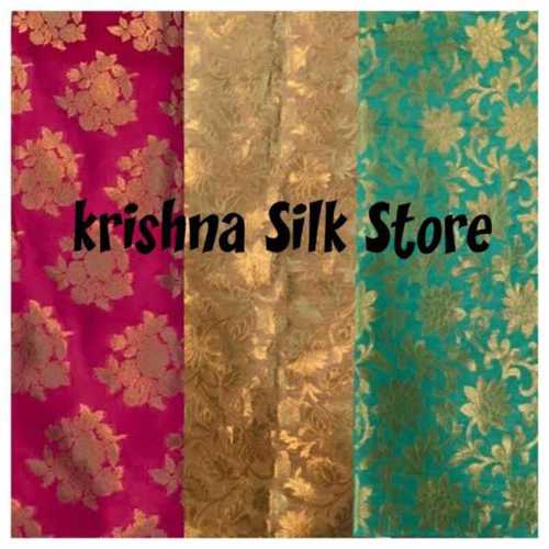 Multicolor Shrink Resistance Embroidered Silk Sarees