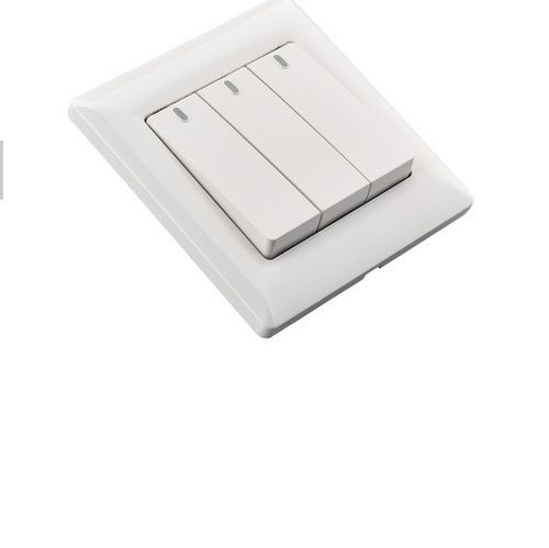 White Philips Modular Electrical Switches