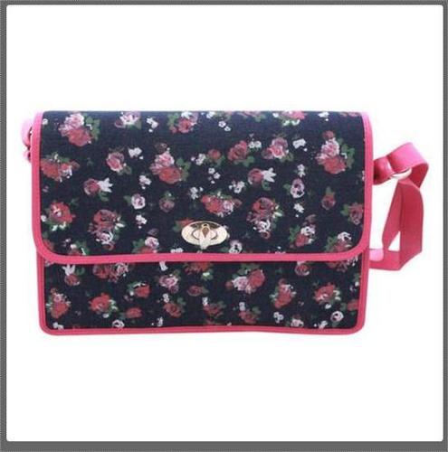 Multicolor Printed Ladies Sling Bag