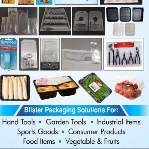 As Per Demand Product Packaging Plastic Blister