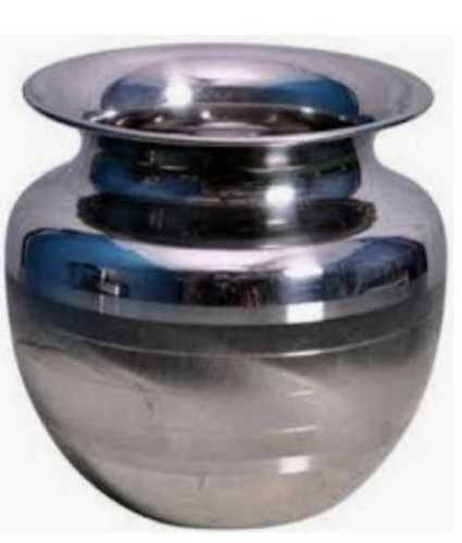 Silver Rust Free Stainless Steel Lota