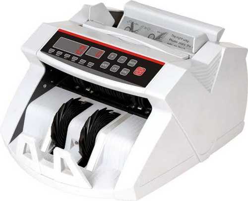 White Semi Automatic Cash Counting Machines