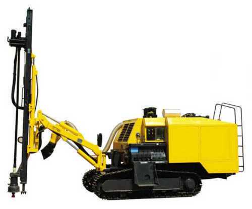 Yellow And Black Easily Operate Dth Drilling Machine