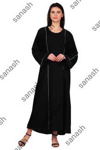 Ladies Black Color Abaya Age Group: 18-45