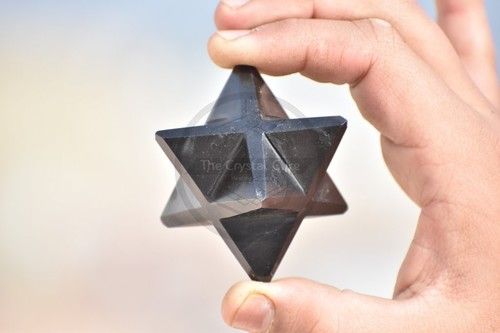 Black Agate Merkaba Star