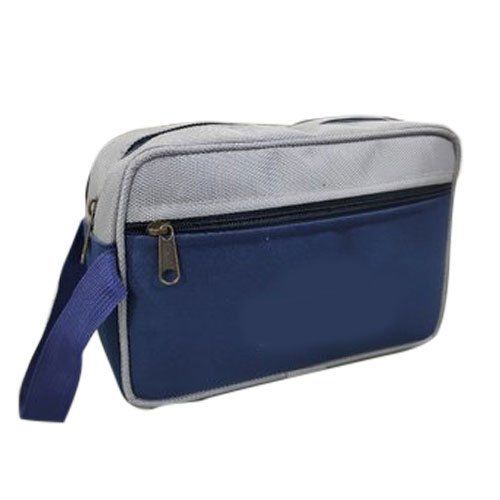 Moisture Proof Blue And White Cash Bag