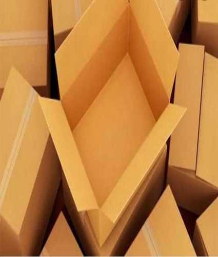 Brown Color Corrugated Box Length: Various Length Are Available Inch ...