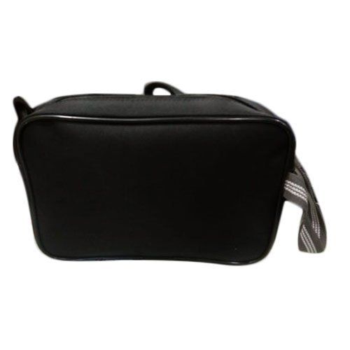 Black And Grey Comfortable Polyester Cash Bag