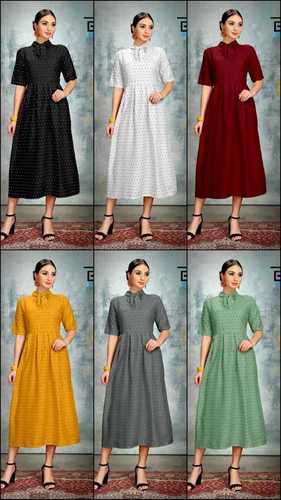 Many Crepe Kurti Low Range