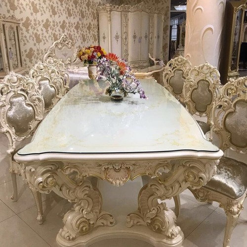 King Size Dining Table - Artwork: Handmade