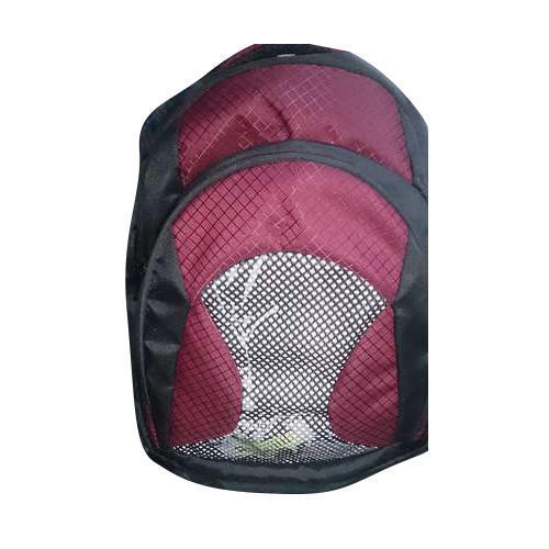 Multicolor Plain Laptop Shoulder Backpack